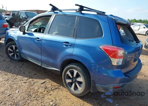 2017 Subaru Forester 2.5I Premium из США, поврежденный, VIN JF2SJAEC7HH463847